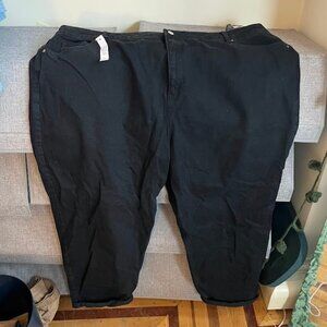 ASOS Big Baggy Black Jeans - Size US 22 (New Without Tags)